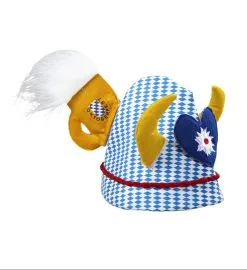 WIDMANN Grappige Hoed Oktoberfest In Beierse Print