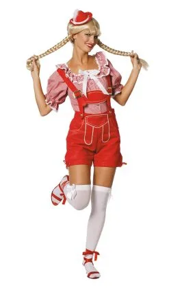 Wilbers Vrolijke Mini Bayern Hoed Met Edelweiss, Groen