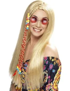 Smiffy's Hippie Blonde Pruik
