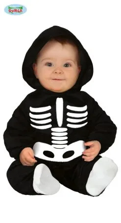 Guirca Skulls And Bones Handschoenen Botten Met Schedel, Kind