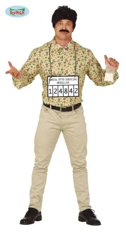 Guirca Pruik, Playboy Zwart Met Snor