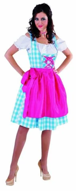 Magic By Freddy's Vrolijke Mini Bayern Hoed Met Edelweiss, Groen