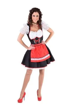 Magic By Freddy's Vrolijke Mini Bayern Hoed Met Edelweiss, Groen