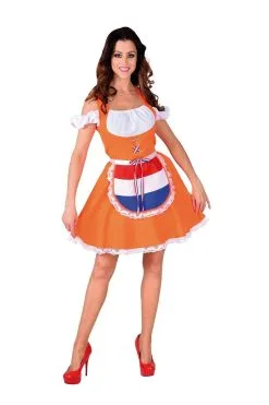 Magic By Freddy's Handschoen Lang Neon, Oranje