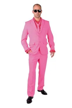 Magic By Freddy's Cool Men In Pink Man Kostuum