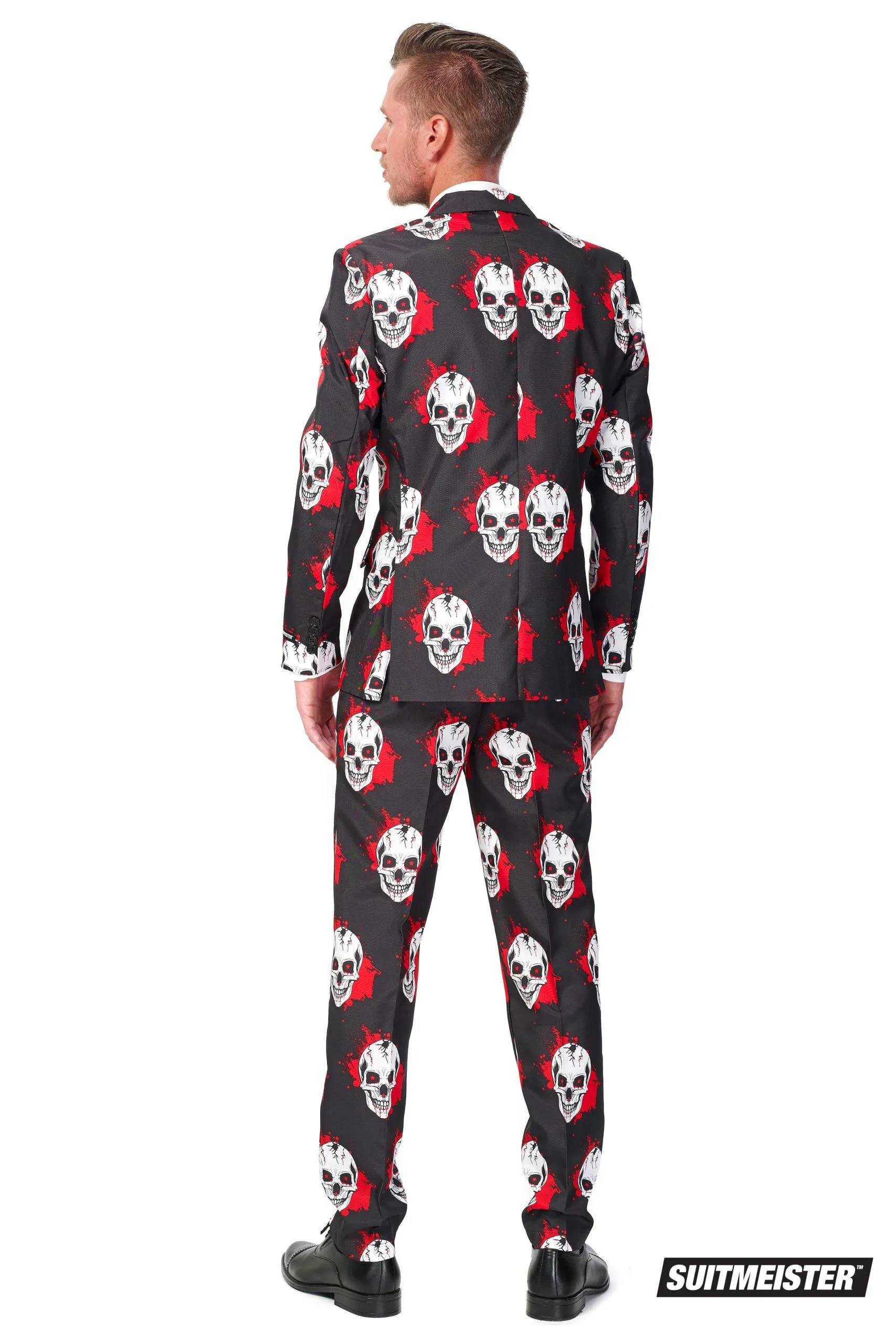 Halloween Honey Skulls Blood Suitmeister Kostuum Man - Afbeelding 4