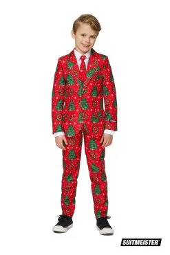 Suitmeister X-Mas Fever Kerstmanmuts Glitter, Blauw