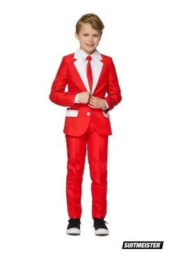 Suitmeister X-Mas Fever Kerstmanmuts Glitter, Blauw