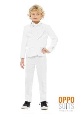 Opposuits Strak Compleet Wit Party Pak Jongen