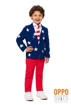 Opposuits Stars & Stripes USA Jongen Kostuum