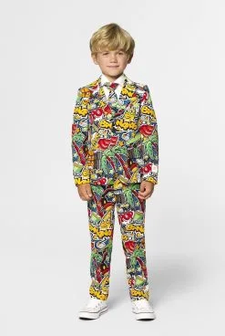 Opposuits Hippe Street Wise Stijl Jongen Kostuum