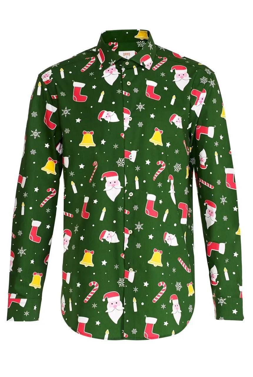 Opposuits Gingerbread Man Snoep Wandelstok, 82 Centimeter - Afbeelding 3