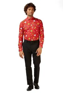 Opposuits Gingerbread Man Snoep Wandelstok, 82 Centimeter