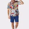Opposuits Danger Days Comic Sense Blouse Man