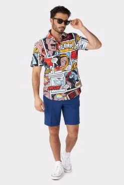 Opposuits Danger Days Comic Sense Blouse Man