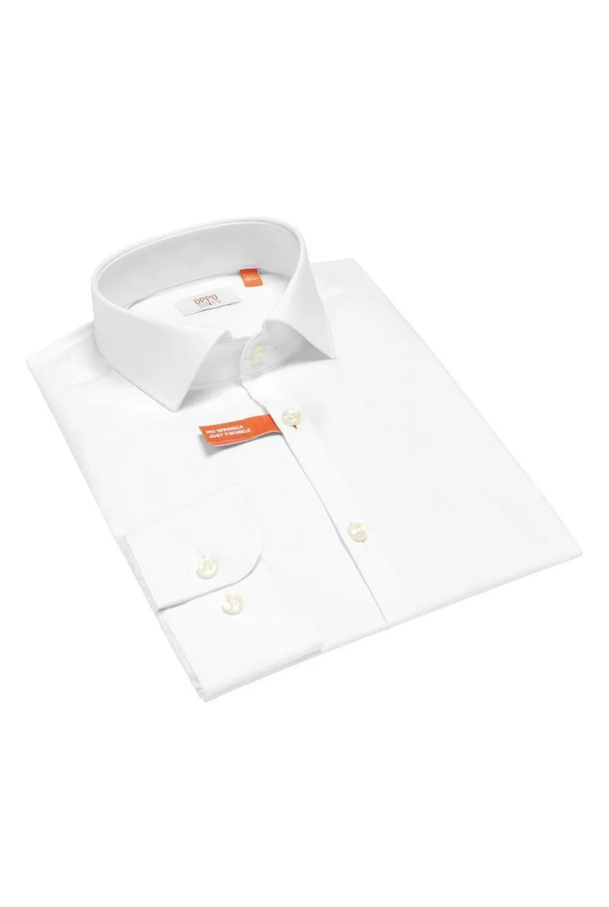 Opposuits Universeel Wit Overhemd Voor Onder Een Pak Jongen - Afbeelding 4
