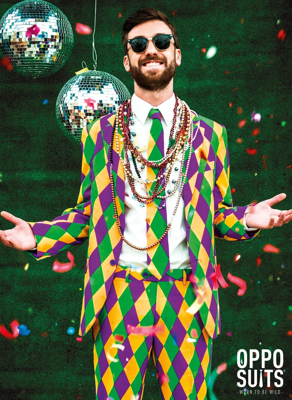 Opposuits Zwarte Wandelstok Charly Chaplin 80 Centimeter - Afbeelding 3