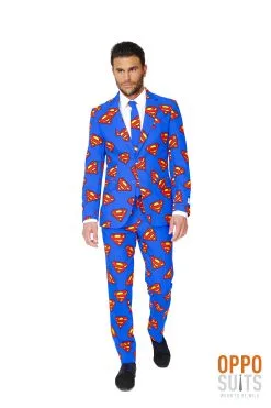 Opposuits Superheld Superman Opposuit Kostuum