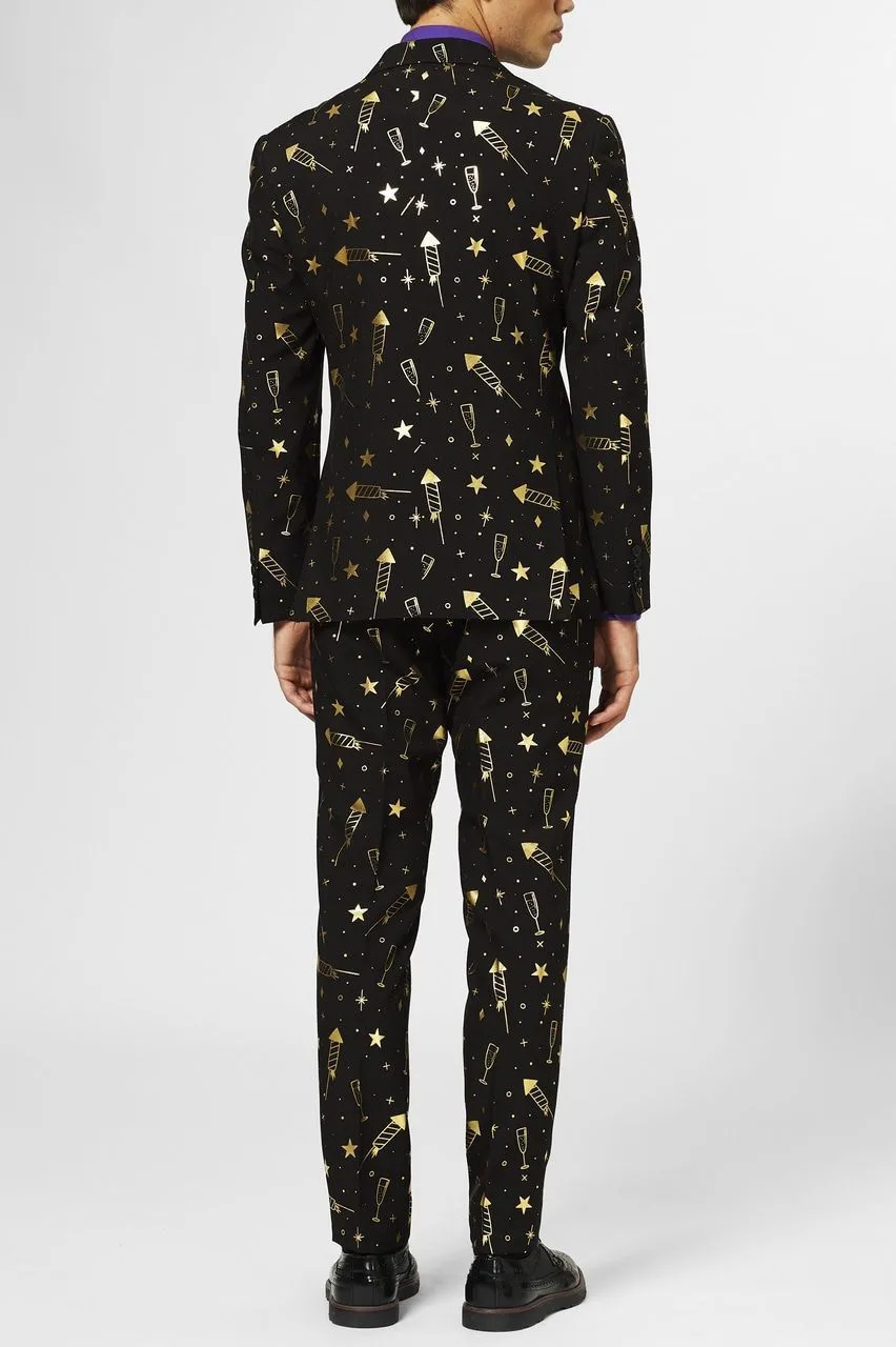 Opposuits Kousenband Zwart Met Hartje - Afbeelding 8