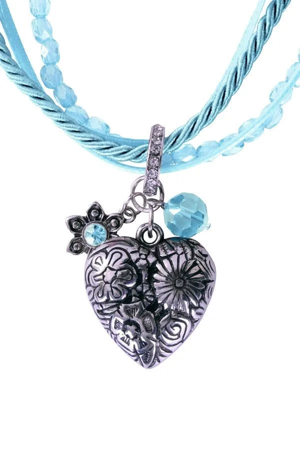 PartyXplosion Ketting Tiroler Blauw - Afbeelding 2