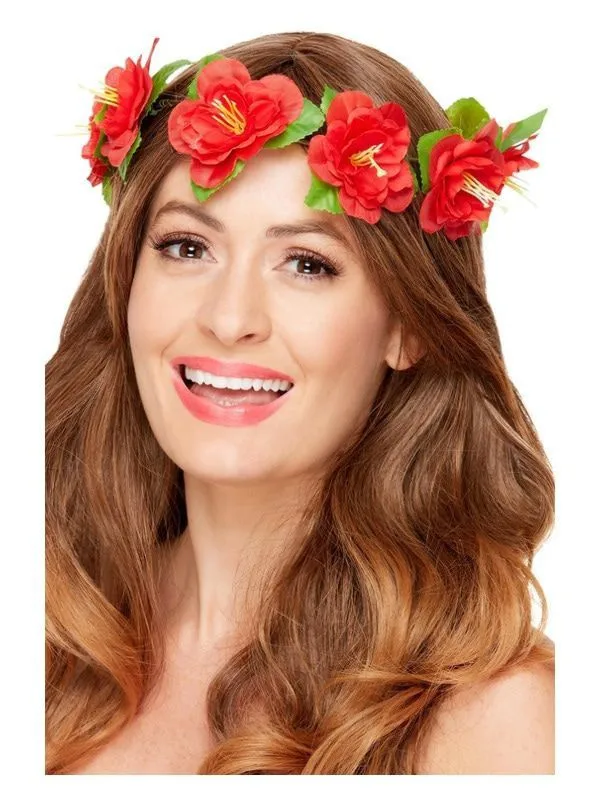 Smiffy's Hawaïaanse Bloemenkrans - Afbeelding 2