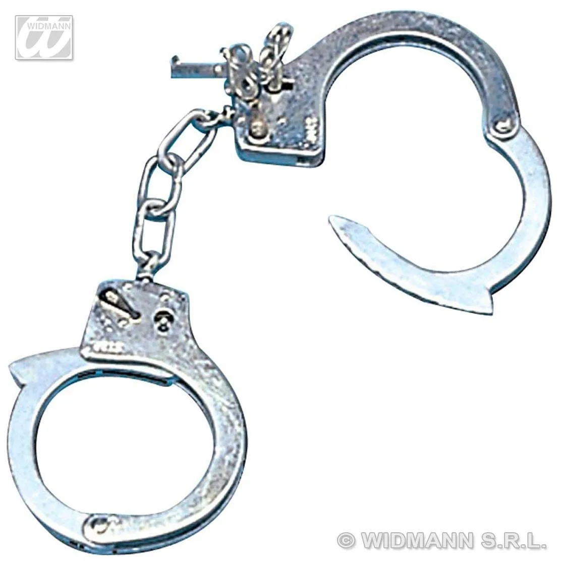 WIDMANN Handboeien Metallic, Met Sleutel