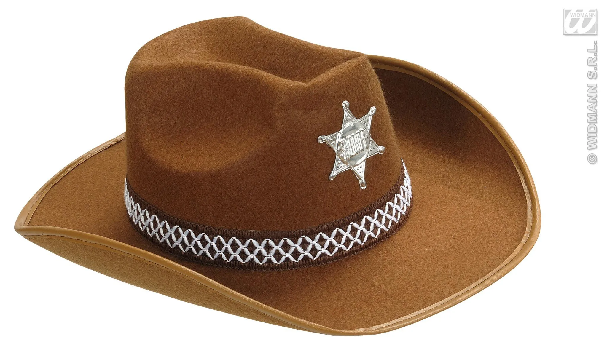 WIDMANN Hoed Sheriff Kind, Bruin