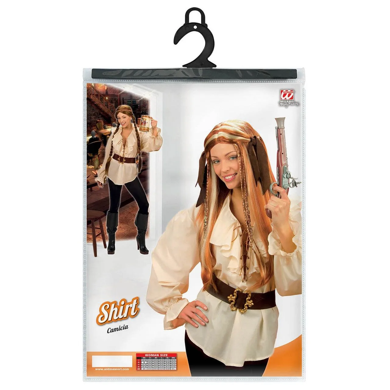 WIDMANN Panty, Zwart Met Skelet En Botten - Afbeelding 5