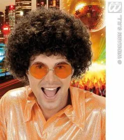 WIDMANN Pruik, Unisex Bruin