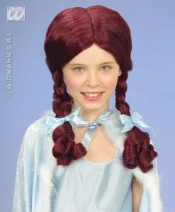 WIDMANN Pruik Alice Met Staart Kind