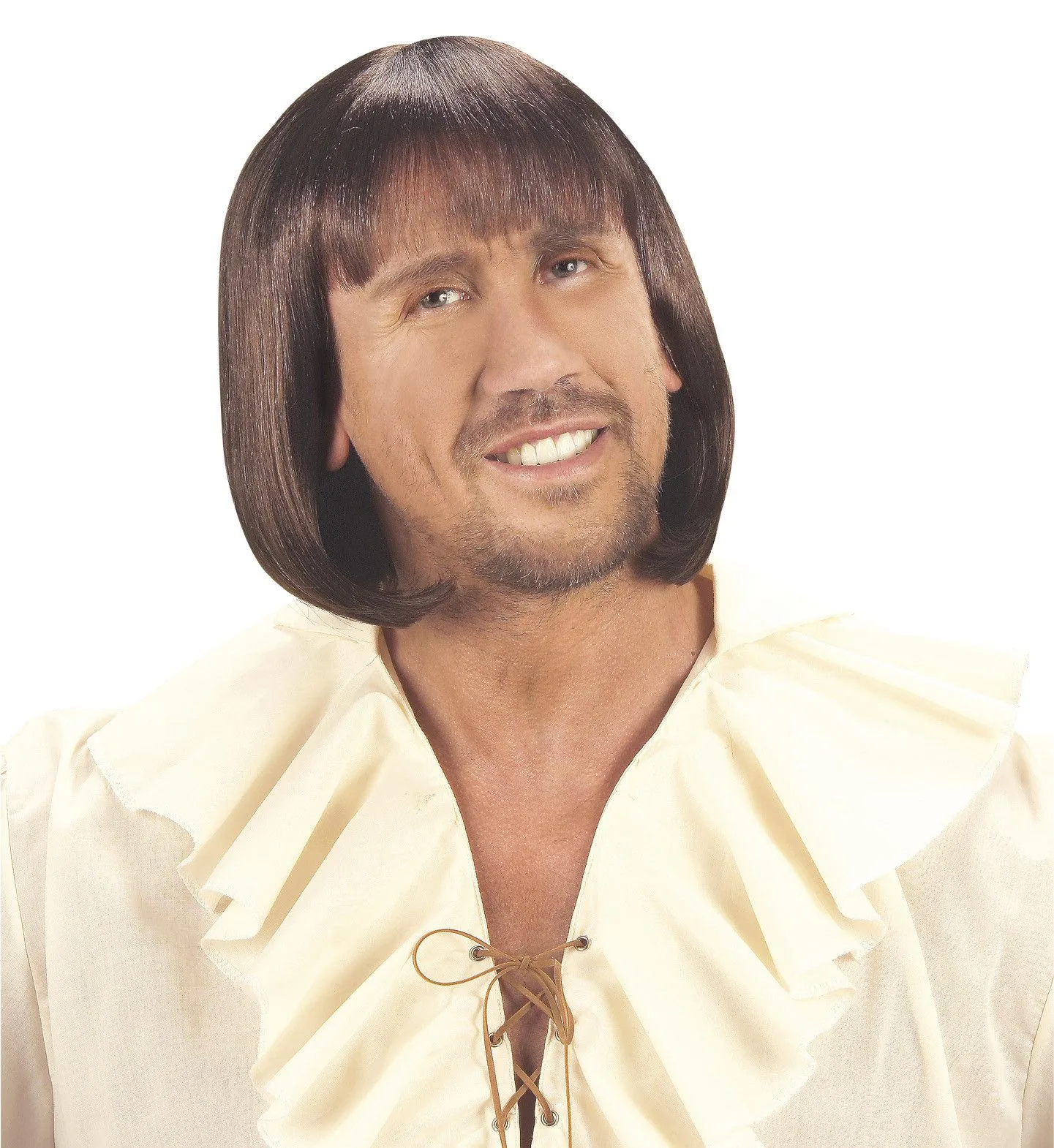 WIDMANN Page Pruik, Middeleeuwse Man Bruin