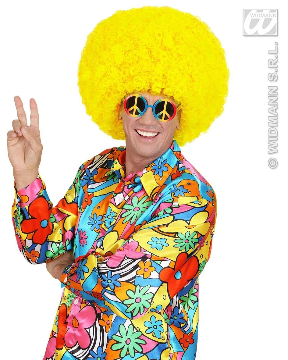 WIDMANN Bril, Love And Peace Multi Kleuren - Afbeelding 4