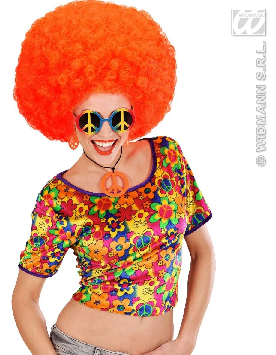 WIDMANN Bril, Love And Peace Multi Kleuren - Afbeelding 8