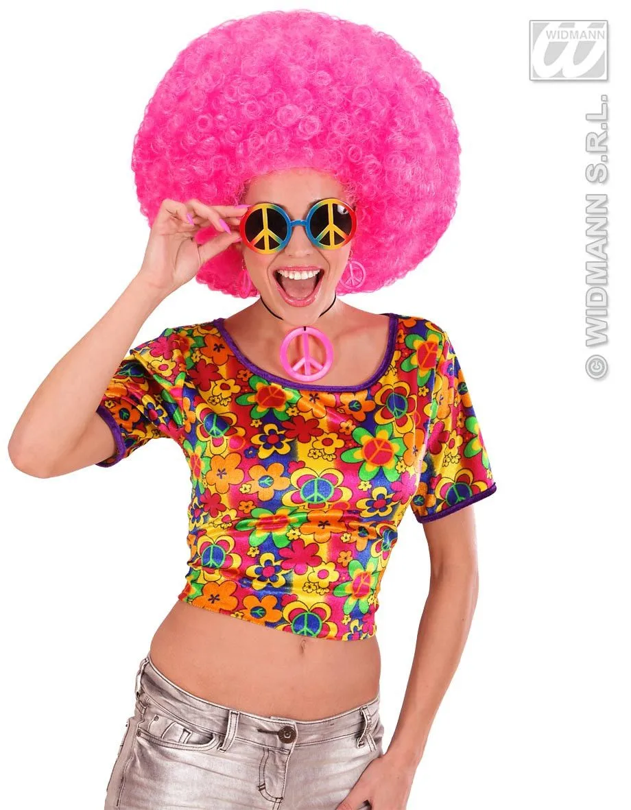 WIDMANN Bril, Love And Peace Multi Kleuren - Afbeelding 9