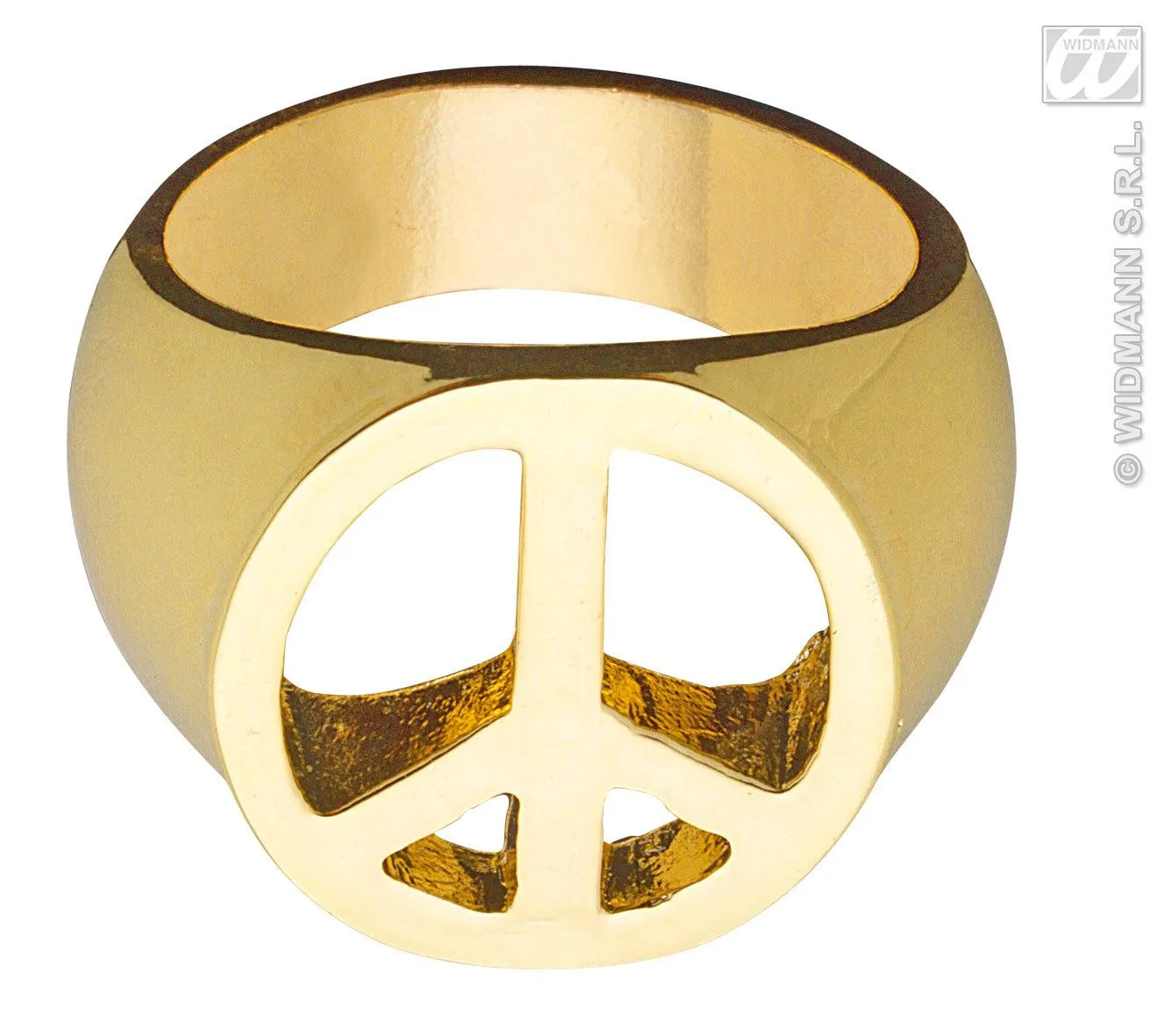 WIDMANN Peace And Love Ring Goud