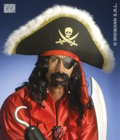 WIDMANN Luxe Piratenhoed Met Hoofdband