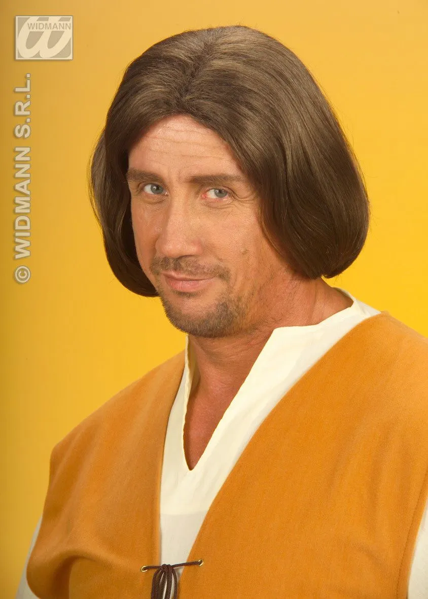 WIDMANN Pruik, Amadeus Bruin, In Doos - Afbeelding 2