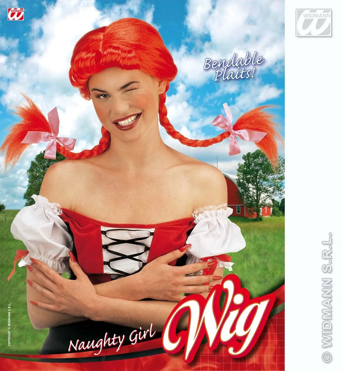 WIDMANN Pruik, Tussy - Afbeelding 2