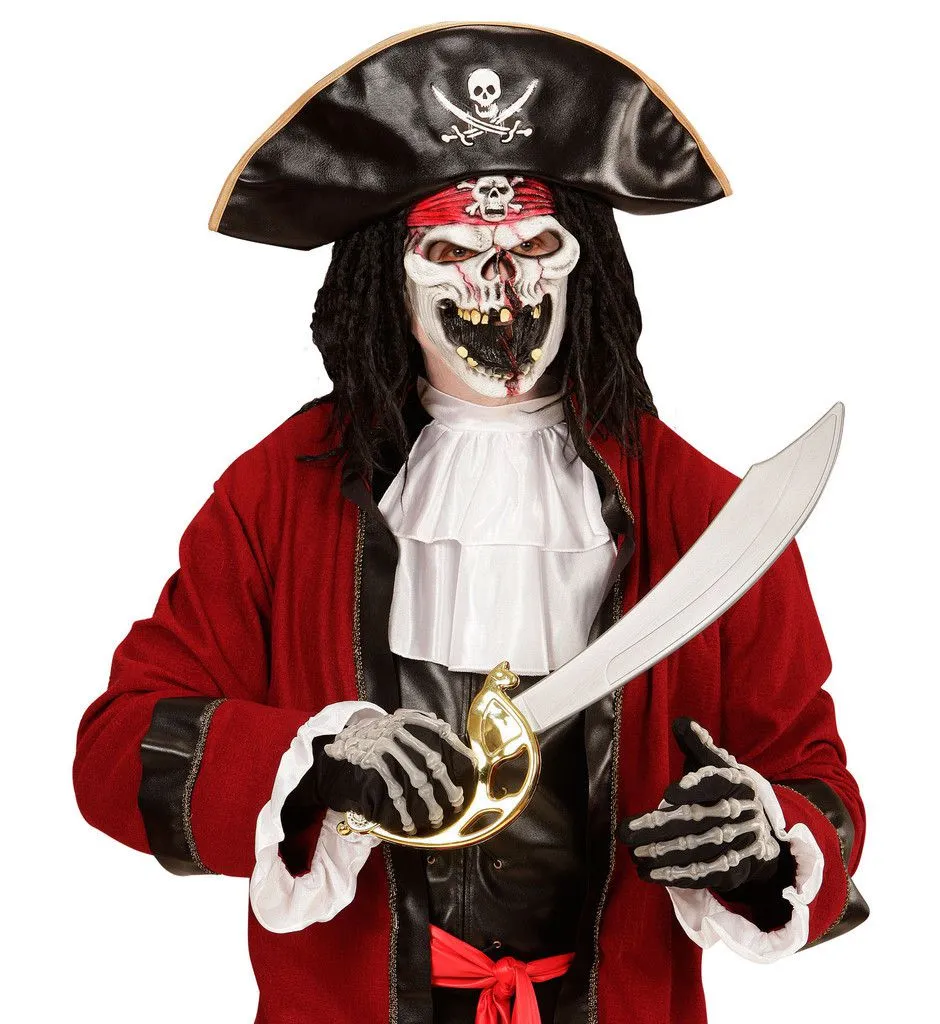 WIDMANN Spookschip Piraat Kindermasker Horror Bucanneer - Afbeelding 2