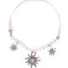 WIDMANN Duitse Oktoberfest Edelweiss Parel Ketting