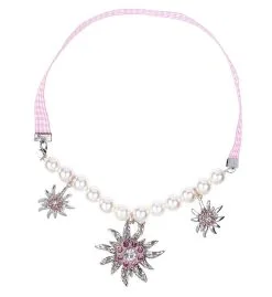 WIDMANN Duitse Oktoberfest Edelweiss Parel Ketting