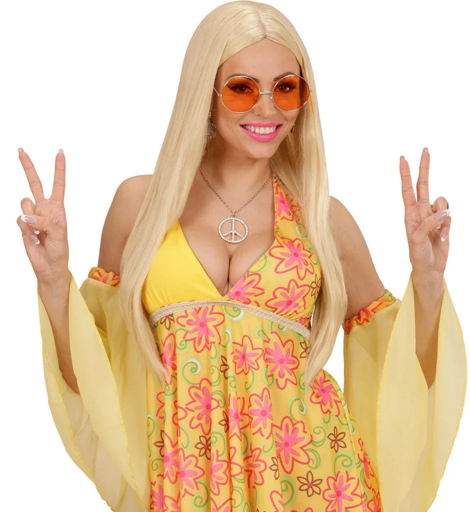 WIDMANN Peace Woman Ketting Strass, Hippie - Afbeelding 5