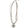 WIDMANN Ketting Strass Edelweiss