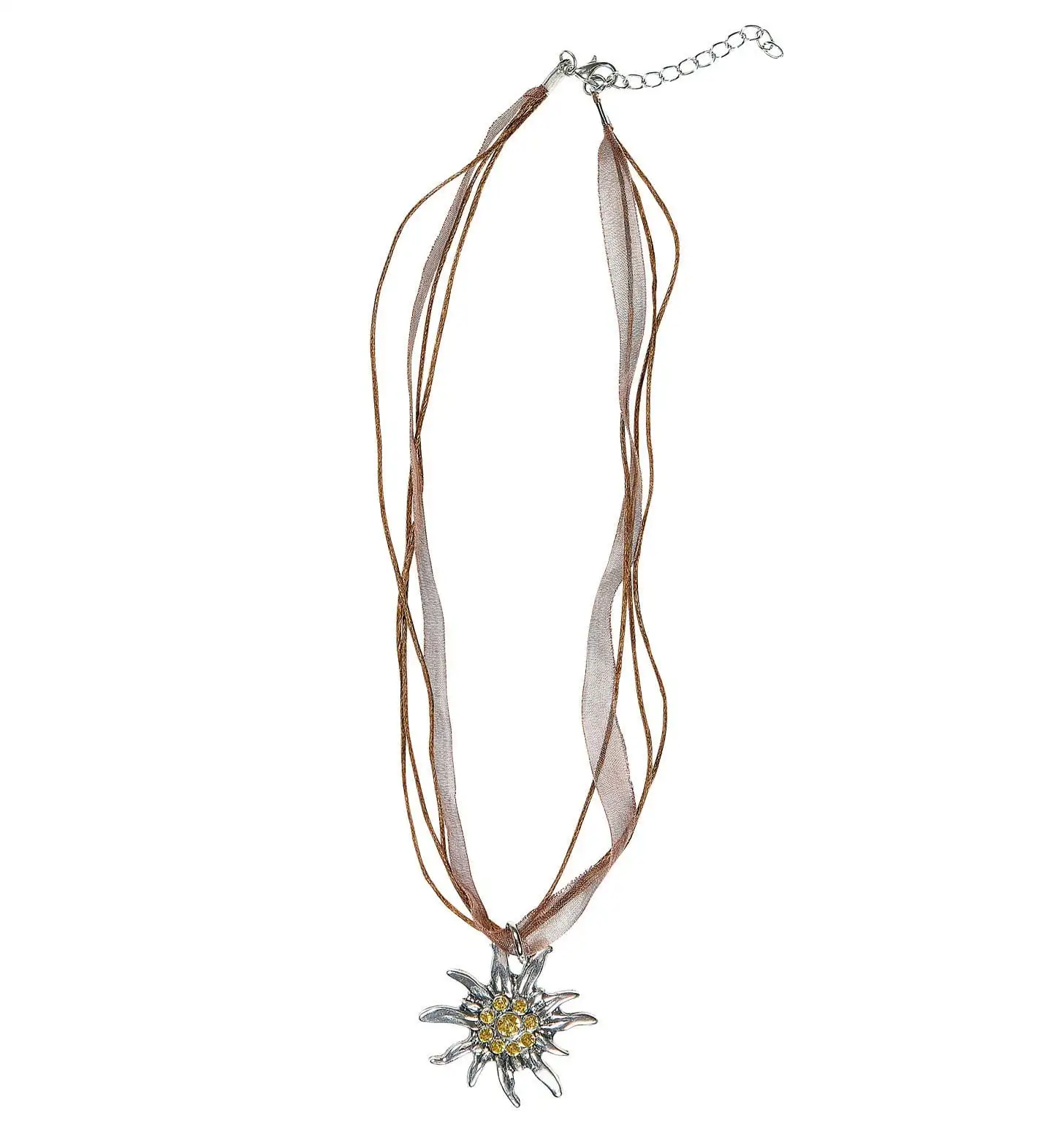 WIDMANN Ketting Strass Edelweiss