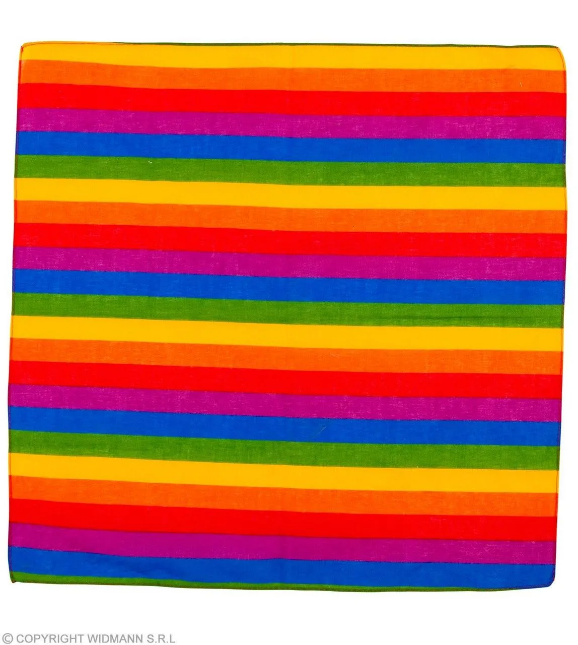 WIDMANN Bandana Regenboog 55 X 55 Centimeter - Afbeelding 3